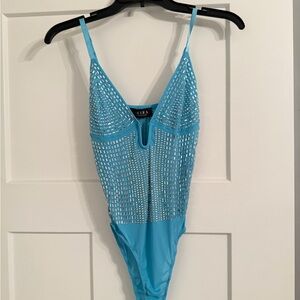 Akira beaded bodysuit